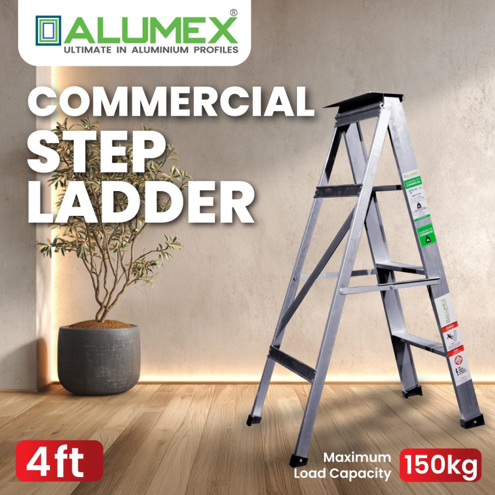 Commercial Step Ladder 4ft