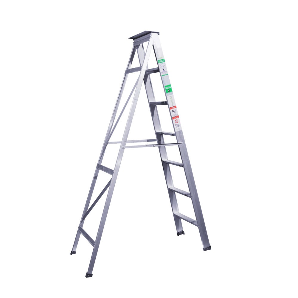 Commercial Step Ladder 7ft Alumex