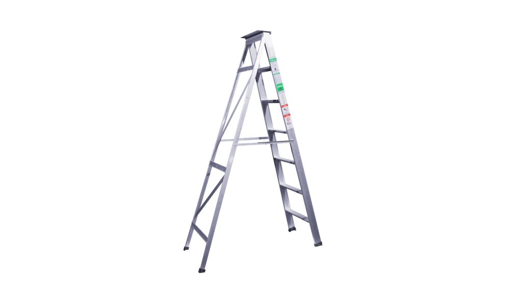 Commercial Step Ladder 7ft Alumex