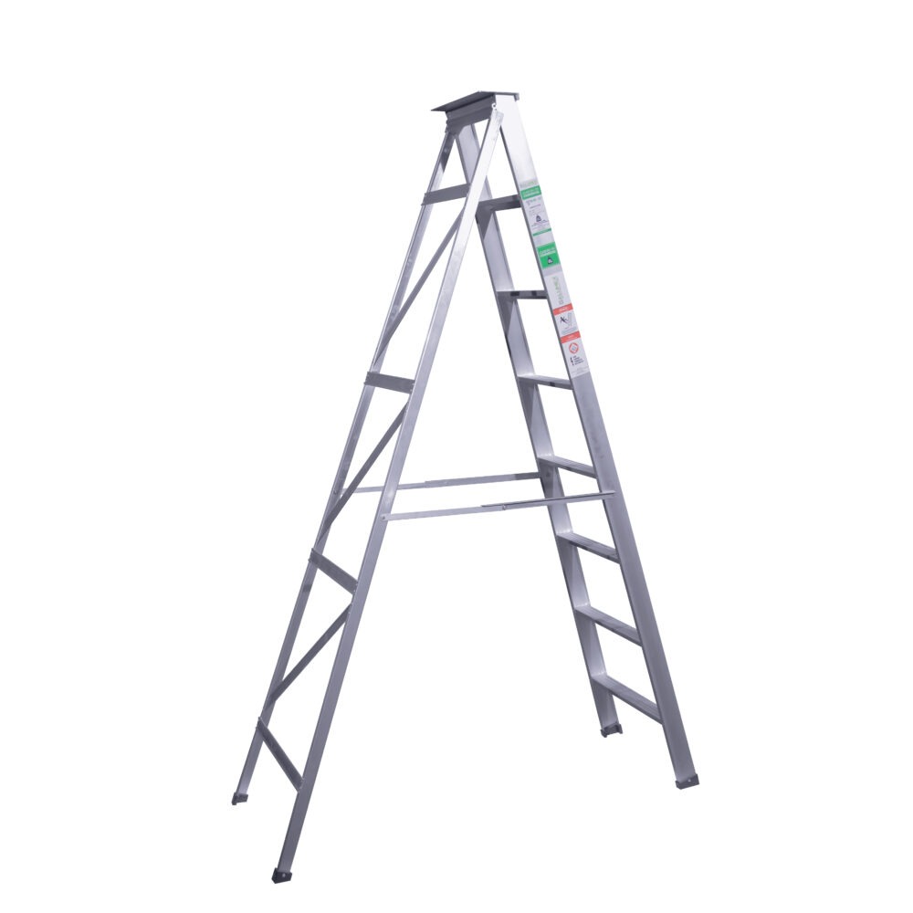 Commercial Step Ladder 8ft Alumex