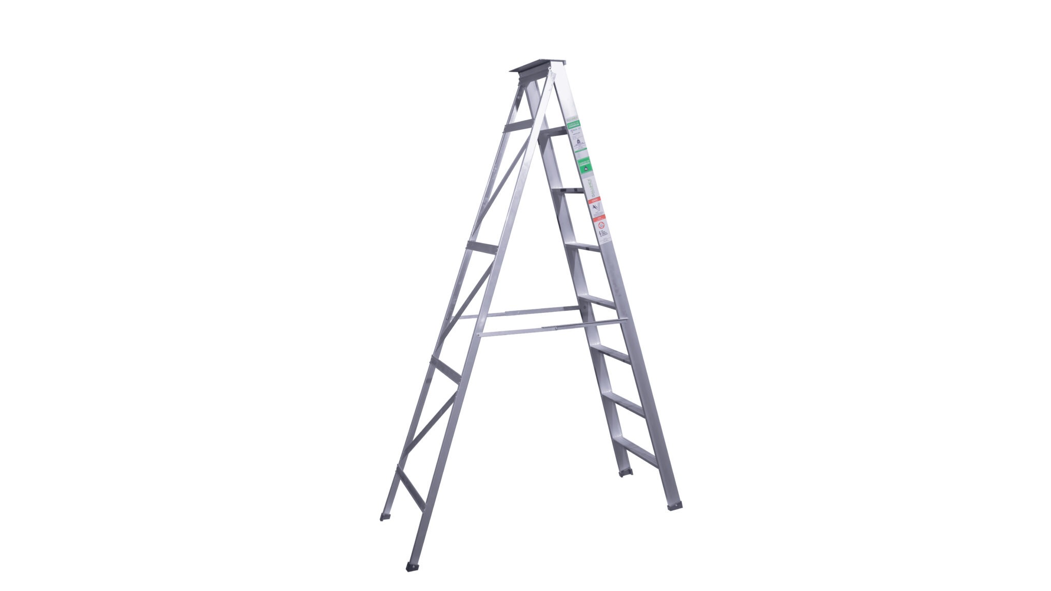 Commercial Step Ladder 8ft Alumex